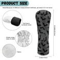 thumbnail image 6 of Yuyamidu Bat Cobweb Golf Club Head Cover PU Leather Golf Head Covers Halloween Driver Headcover Fairway Wood Head Cover Hybrid Headcover, 6 of 8