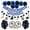 Black, Gold, Blue, variant on Graduation Decorations 2025 Clearance! Graduation Decorations 2022 Graduation Party Supplies Inclu Congrats Grad Banner Photo Banner Paper Fans Balloons Foil Curtains