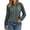 Army Green tops fou women #1, variant on Women Hooded Ribbed Pullover Tops, Raglan Long Hollow Lace Crochet Sleeves Drawstring Casual Sweatshirt For Daily Casual Wear Brown,S