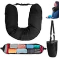 thumbnail image 1 of Almohada de viaje Keuye que se puede rellenar con ropa para viajes de 3 días, 1 of 1