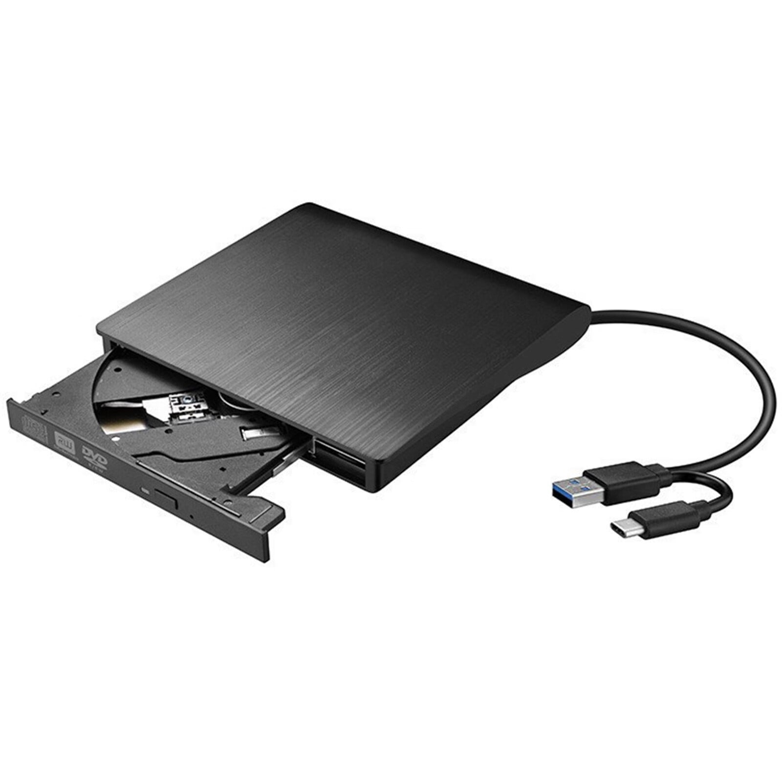 External DVD Drive With USB 3.0 Type C Portable DVD+/ RW Drive