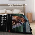thumbnail image 6 of Custom Photo Blankets Using My Own Photos Personalized Throw Blanket with Pictures Text Customized Blanket for Adults Mom Dad Family Dog Kids Friends Lover Personalized Memorial Gift 60"x80", 6 of 6