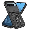 thumbnail image 2 of Fashion Case with Holder Stander Kickstand Drop Resistant Shockproof Case For Google Pixel 9 Pro (6.3inch) /  For Google Pixel9 (6.3inch), 2 of 9