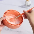 thumbnail image 4 of Silicone Makeup Brush Cleaner Bowl 4 Textures Multifunctional Cosmetic Brush Powder Puff Sponge Cleaning Washing Tool Drying Holder, 4 of 8