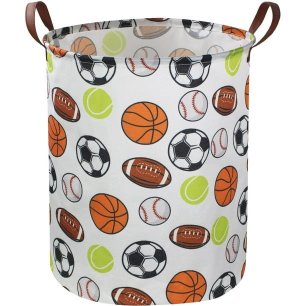 Cesta de lavandería para niños, cesta plegable de lona, cesta de almacenamiento para niños, para el hogar, oficina, organizador de juguetes, decoración del hogar