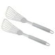 thumbnail image 3 of Fish Spatula, 2 Pack Stainless Steel Fish Turner 12.5 Inch Kitchen Cookie Spatula with Brushed Stain, 3 of 5