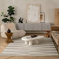 thumbnail image 1 of Rug Branch Hogar Abstract Indoor Outdoor Area Rug, Grey Cream, Modern - Living Room, Bedroom, Dining Room, and Kitchen<br>, 1 of 9