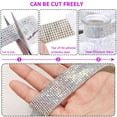thumbnail image 7 of Eanloly 4 Rolls Self Adhesive Crystal Rhinestone Ribbon Art & Craft Tape with 2 mm Sticker(AB), 7 of 7