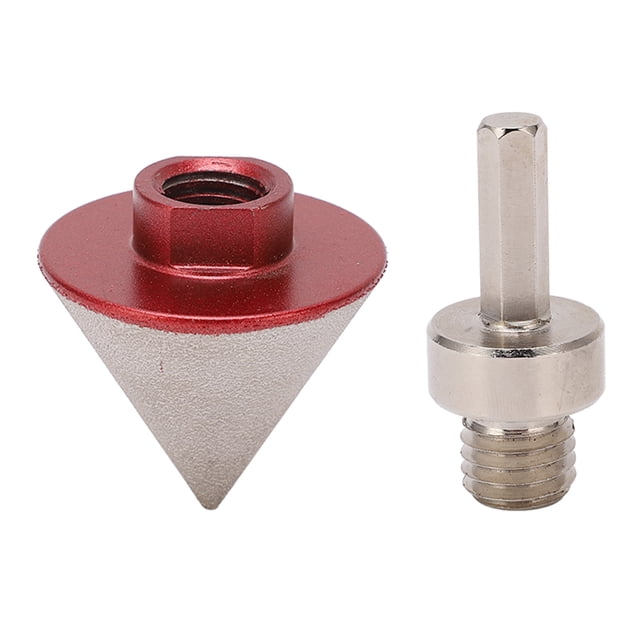 Broca de biselado de diamante, Broca de biselado de diamante de 48 mm Broca de fresado de biselado de diamante Broca de biselado de diamante Ingeniería de precisión Jadeshay A