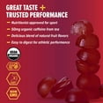 thumbnail image 3 of Honey Stinger Organic Gluten-Free Caffeinated Energy Chews, Cherry Cola, 1.8 oz, 12 Count Box, 3 of 10