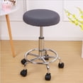 thumbnail image 6 of 12-15 Resistant Round Bar Stool Cover Seat Cushion Sleeves Deep Grey, 6 of 6