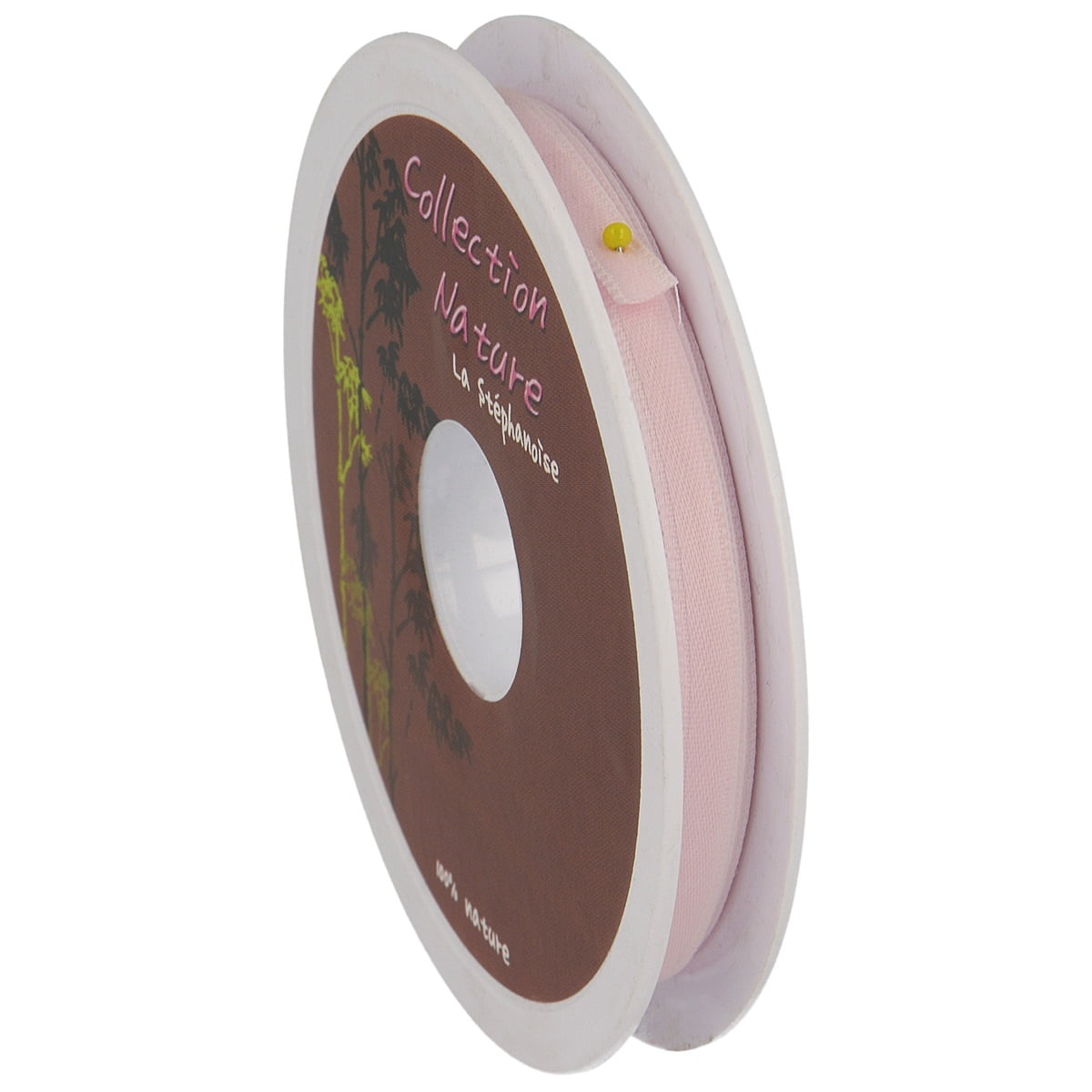 Stephanoise & Mediac Double Face Satin Ribbon 15mmX22yd-Light Pink 