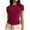 Red, variant on Otvok Women's Casual Basic Going Out Crop Tops Slim Fit Short Sleeve Crew Neck Tight T Shirts
