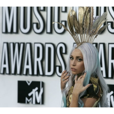 Lady Gaga At Arrivals For 2010 Mtv Video Music Awards VmaS - Arrivals - No US Print Usage Until 9162010 Nokia Theatre LA Live Los Angeles Ca September 12 2010 Photo By Adam OrchonEverett Collection