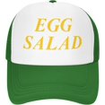 thumbnail image 1 of Egg Salad Trucker hat Funny Golf Humor Gift for Golf Lover Mesh Caps, 1 of 7