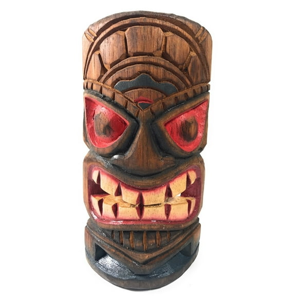 Hospitality Tiki Mask 8" - Hand Carved Painted | #dpt513520
