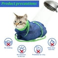 thumbnail image 7 of Breathable Mesh Shower Bag - Anti Scratch Adjustable Grooming for Nail Trimming, Bathing - Polyester Soft Cat Washing, 7 of 7