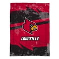 thumbnail image 2 of Louisville Cardinals Slanted Stripe 4-Piece Twin Bed Set, 2 of 3