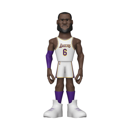 Funko - Gold 5" NBA: Lakers- LeBron w/Chase