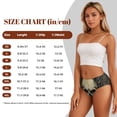 thumbnail image 4 of Fotbe Gothic Winged Skull Calzones Estampados para Mujer – Ropa Interior de Algodón, Cómoda, Suave y Elástica-3X-Large, 4 of 6