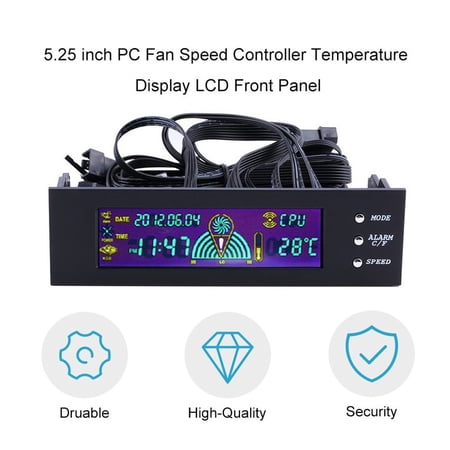 Newly Upgraded Version Lcd Panel Cpu Fan Speed Controller Temperature ...