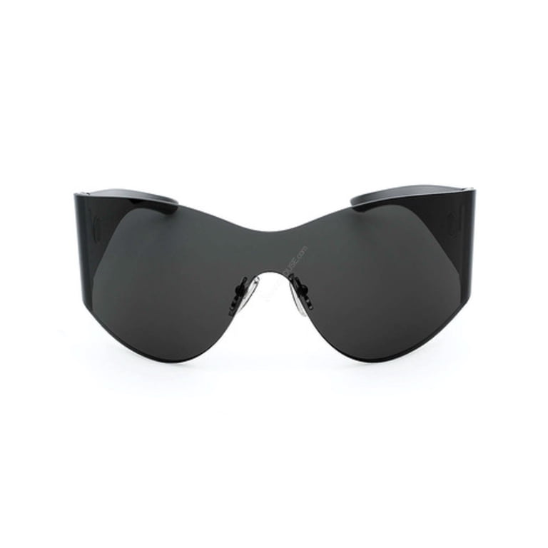 BALENCIAGA BB 0122S 001 Sunglasses Grey Frame Grey Lenses  display picture 1