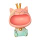 thumbnail image 4 of Caja de almacenamiento de figuras de gato, contenedor de artículos diversos, escultura de animal de resina novedosa, refrigerio Rosa, 4 of 9