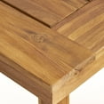 thumbnail image 5 of GDF Studio Bies Outdoor Acacia Wood Picnic Set, Natural, 5 of 13