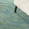thumbnail image 3 of Noursion Essentials Solid Contemporary Blue Green 6' x Round Area Rug, (6' Round), 3 of 10