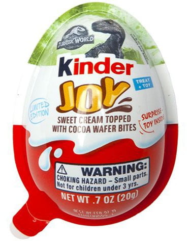 jurassic world kinder surprise