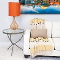 thumbnail image 5 of Parkland Collection Transitional Solid Grey Rectangle 18" x 12" Pillow, 5 of 5