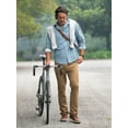 thumbnail image 7 of Chaps Men's & Big Men's Wrinkle Resistant Stretch Long Sleeve Button Down Shirt, 7 of 7