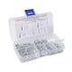 thumbnail image 1 of Sidaley 100PCS Heavey Duty Zinc Plated Hair Pin Cotter R Clip Pin Hitch Tractor Lawn Mpver y caja de almacenamiento Type2 NO2 Sidaley CZ10228-00B, 1 of 6