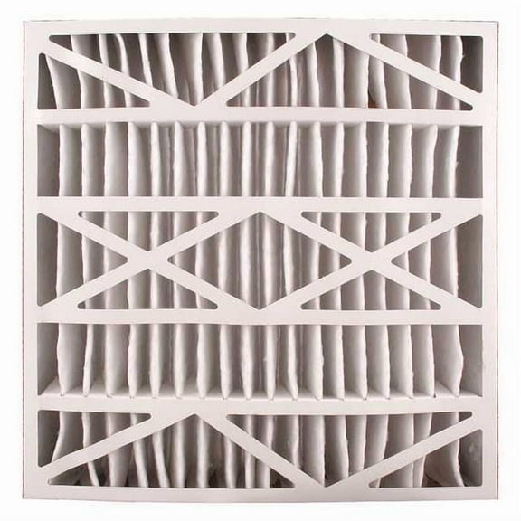 20x20x5 Air Filter, MERV 11, Synthetic Media, Beverage Board Frame