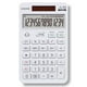 thumbnail image 1 of Calculadora UNIIONE de escritorio de 14 dígitos, blanca con pantalla LCD brillante, 1 of 7