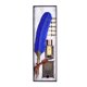 thumbnail image 3 of Pluma de caligrafía YUMILI, Retro, elegante, duradera, portátil, conveniente, práctica, atractiva, decorativa, herramientas de escritura para el hogar(azul marino), 3 of 14