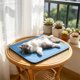 thumbnail image 1 of Alfombrilla refrescante para perros y gatos, lavable, con base antideslizante, almohadilla de hielo portátil para aliviar el calor, múltiples tamaños, uso en interiores y exteriores., 1 of 6