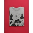 thumbnail image 3 of Magical Dark Items. Shaped T-Shirt Women -Image by Shutterstock, Female Medium, 3 of 4