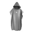 thumbnail image 1 of Microfibra Surf Poncho Cambiando Robe Sunnimix Gris Medio, 1 of 8