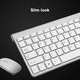 thumbnail image 5 of Juego de teclado y mouse, teclado delgado inalámbrico 2.4G con combinación de mouse inalámbrico para computadora portátil, PC y Smart TV Adepaton 2033441-1, 5 of 8