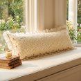 thumbnail image 5 of Unique Bargains 1 Pack Pillowcase Soft Cooling Polyester Breathable Cover ["20\"x59\""] Yellow, 5 of 5