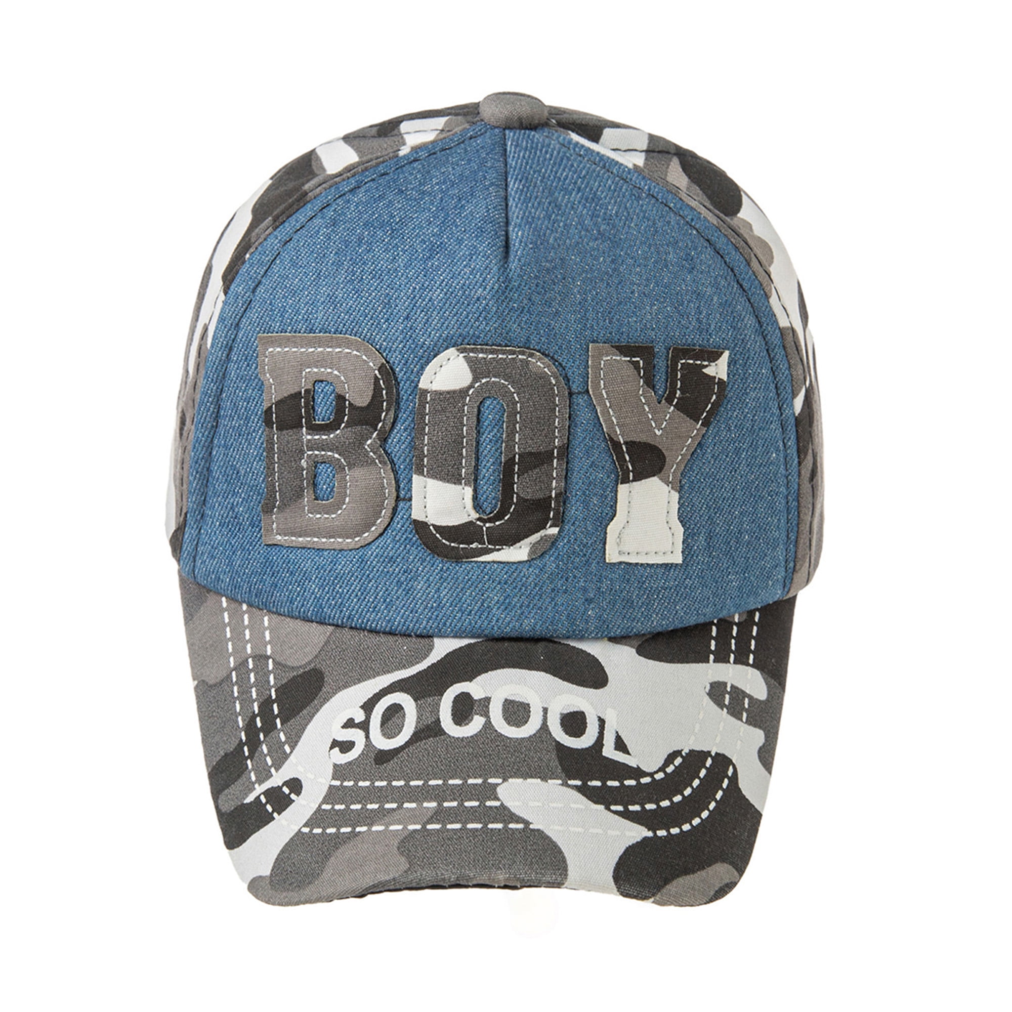 Boys peak cap Clearance