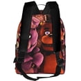 thumbnail image 3 of Lsque Five Nights At Freddy'S Pattern Backpack – School Travel Canvas Daypack with Ergonomic Padded Straps, Multiple Compartments & Leather Handle, 3 of 5