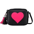thumbnail image 1 of Bolsos bandolera pequeños para mujer, bolso de hombro, bolso de cuero, pequeño bolso cruzado, ajustable, ligero, bolsos de mano con borlas, 1 of 5