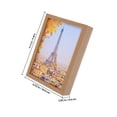 thumbnail image 2 of Raindrops Photo Display Picture Frame Box Wooden Shadow Box Frame Multi 1Pack for Home Decoration, 2 of 8