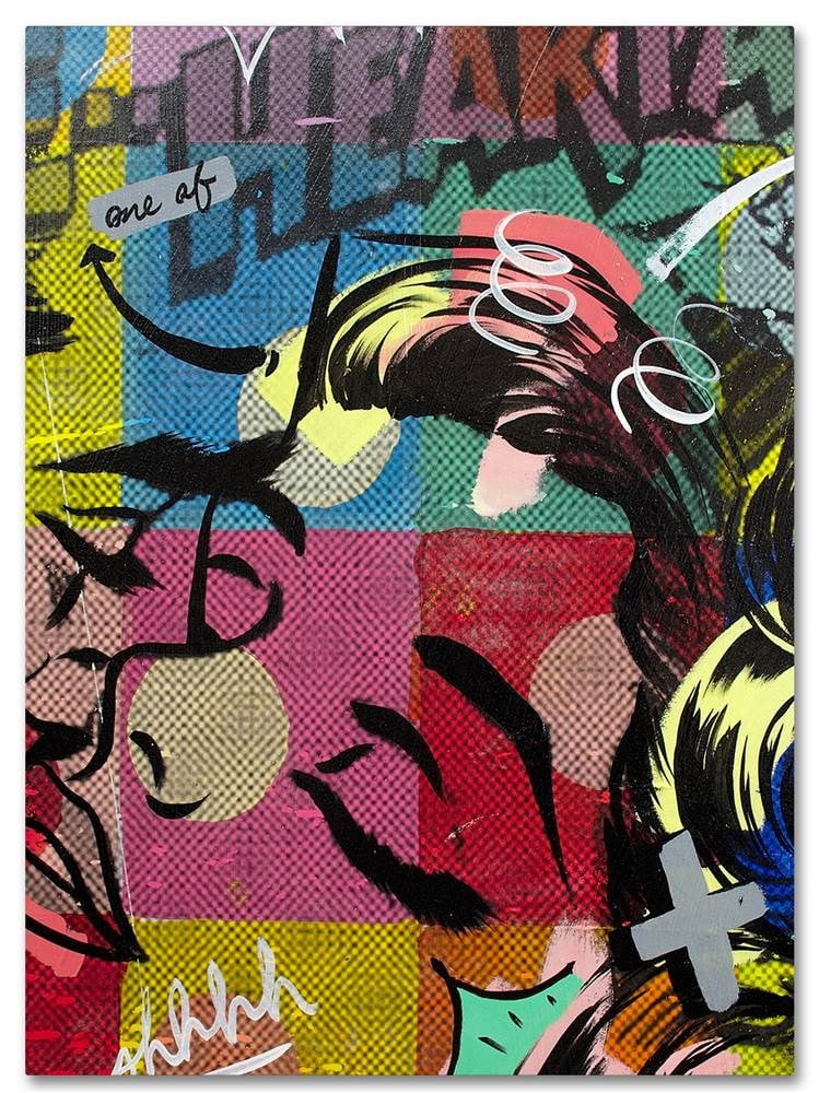 Trademark Fine Art 'Fearless Heartache' Multi-Panel Canvas Art Set by Dan Monteavaro