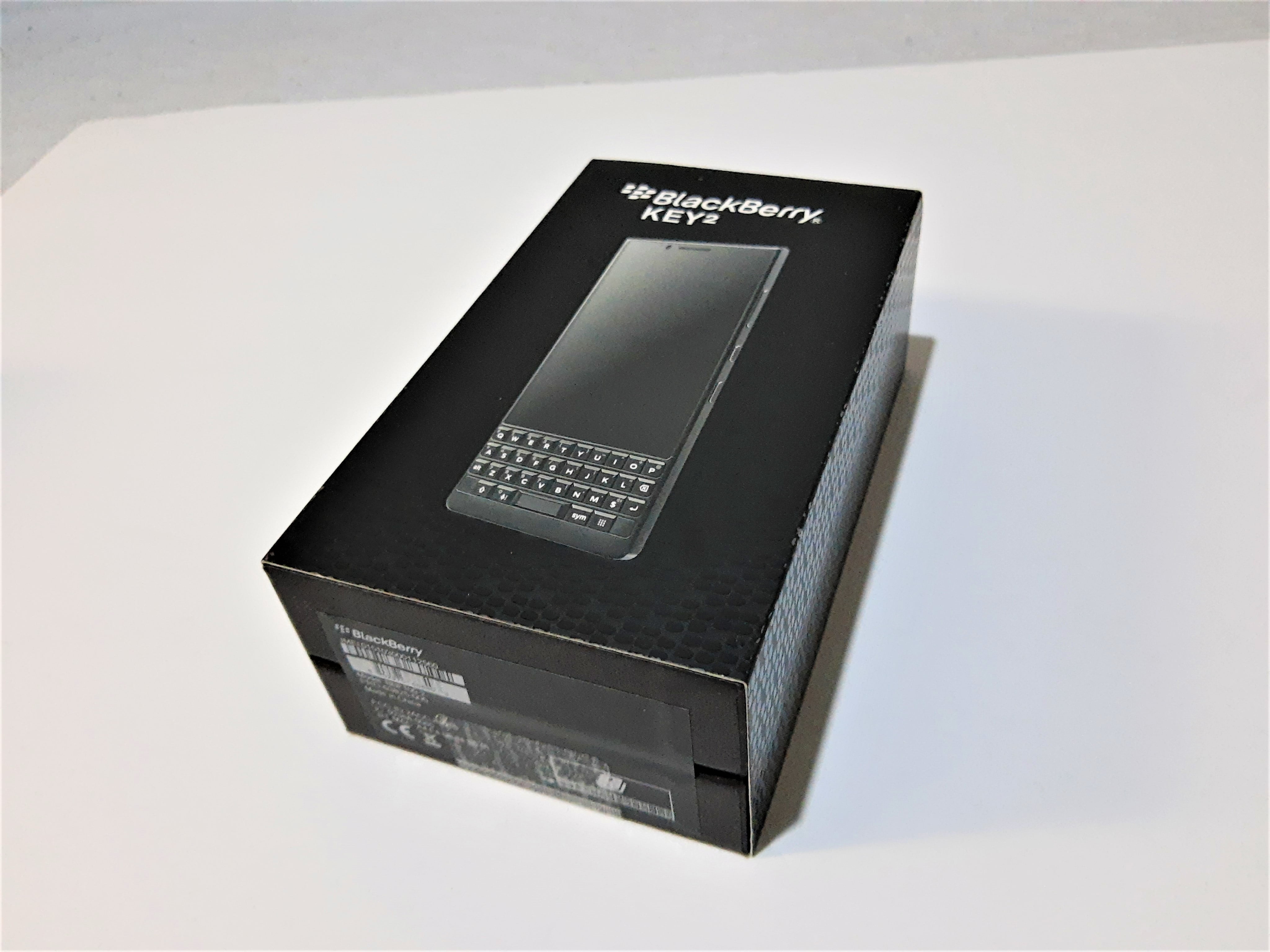 BlackBerry - BlackBerry KEY2 BBF100-6 (64GB,Black) BlackBerry Key2 64GB BBF100-6 Black Mobile Phone, GSM