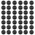 thumbnail image 1 of CUITING 100 Black Rubber Pin Backs for Hat Badge Brooch Tie, 1 of 8