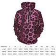 thumbnail image 2 of Pink And Black Leopard 3D Print Hoodie Men Women Autumn Thin Pullover Sweatshirt Vintage Streetwear Tops, 2 of 6