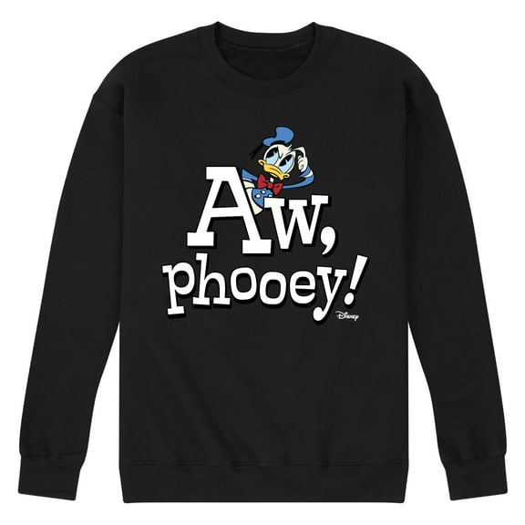 Disney - Donald Duck - Aw, Phooey! - Men's Crew Neck Fleece Pullover